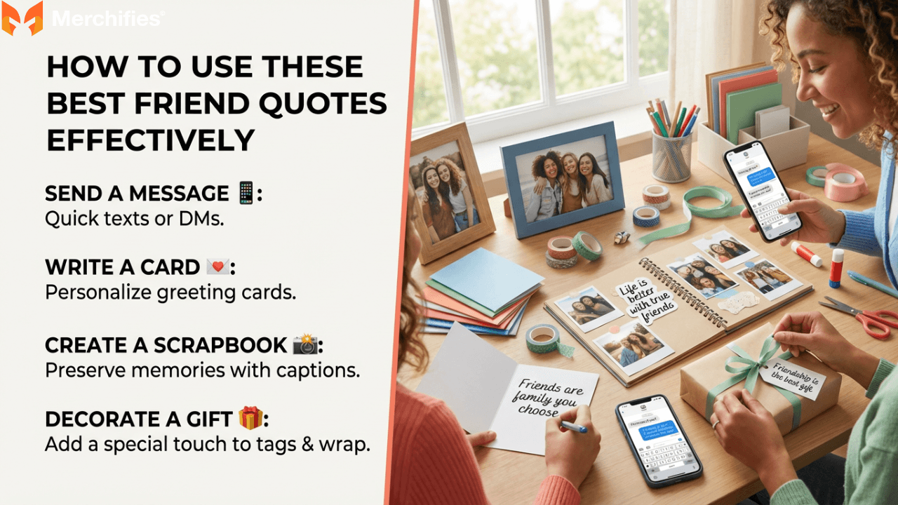 How to Use These Best Friend Quotes Effectively