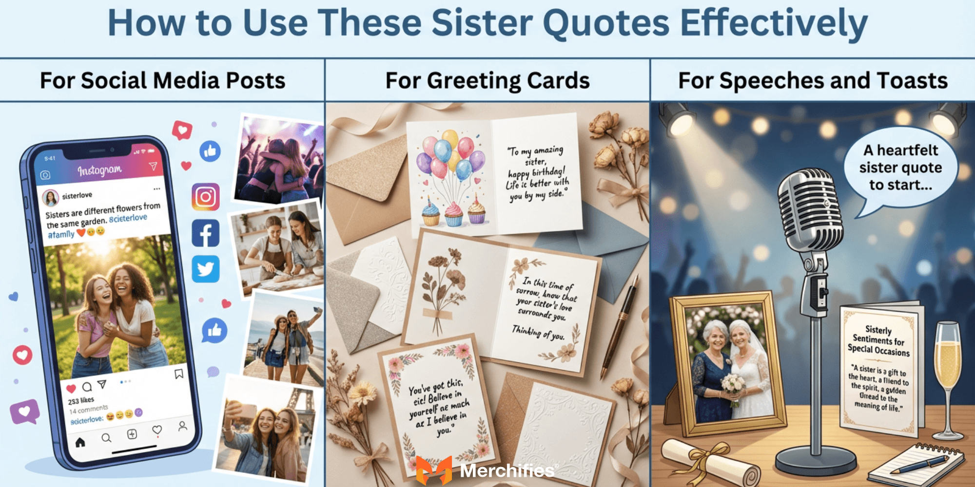 How to Use These Sister Quotes Effectively