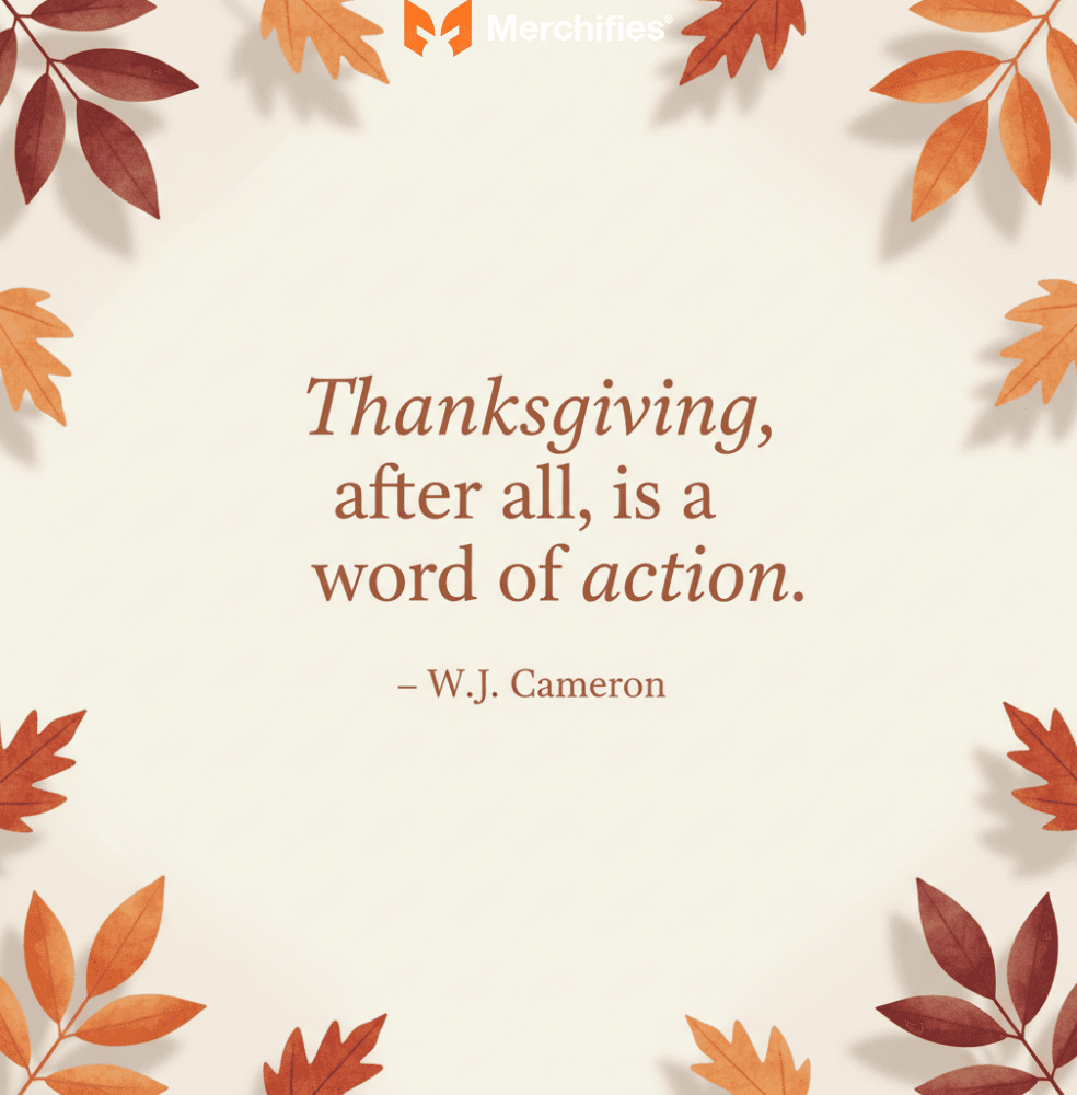 Inspirational Quotes for Thanksgiving Speeches & Toasts