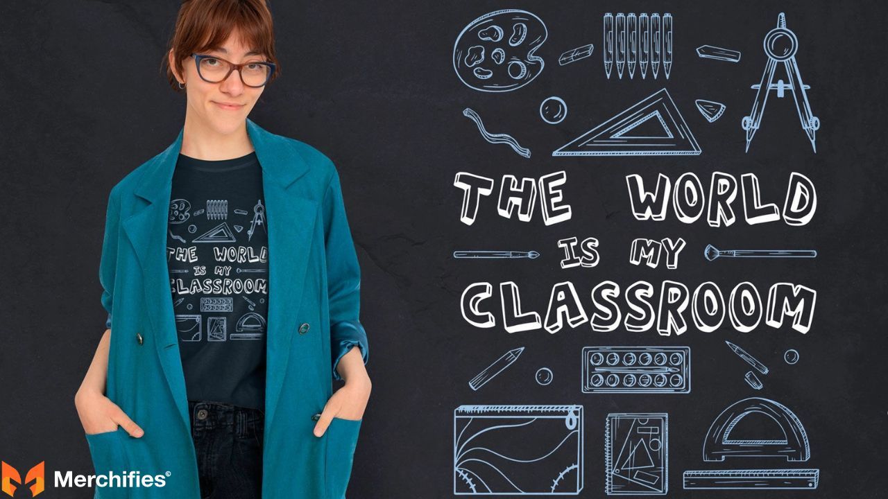 Inspire your next classroom look with fun school T-shirt designs.