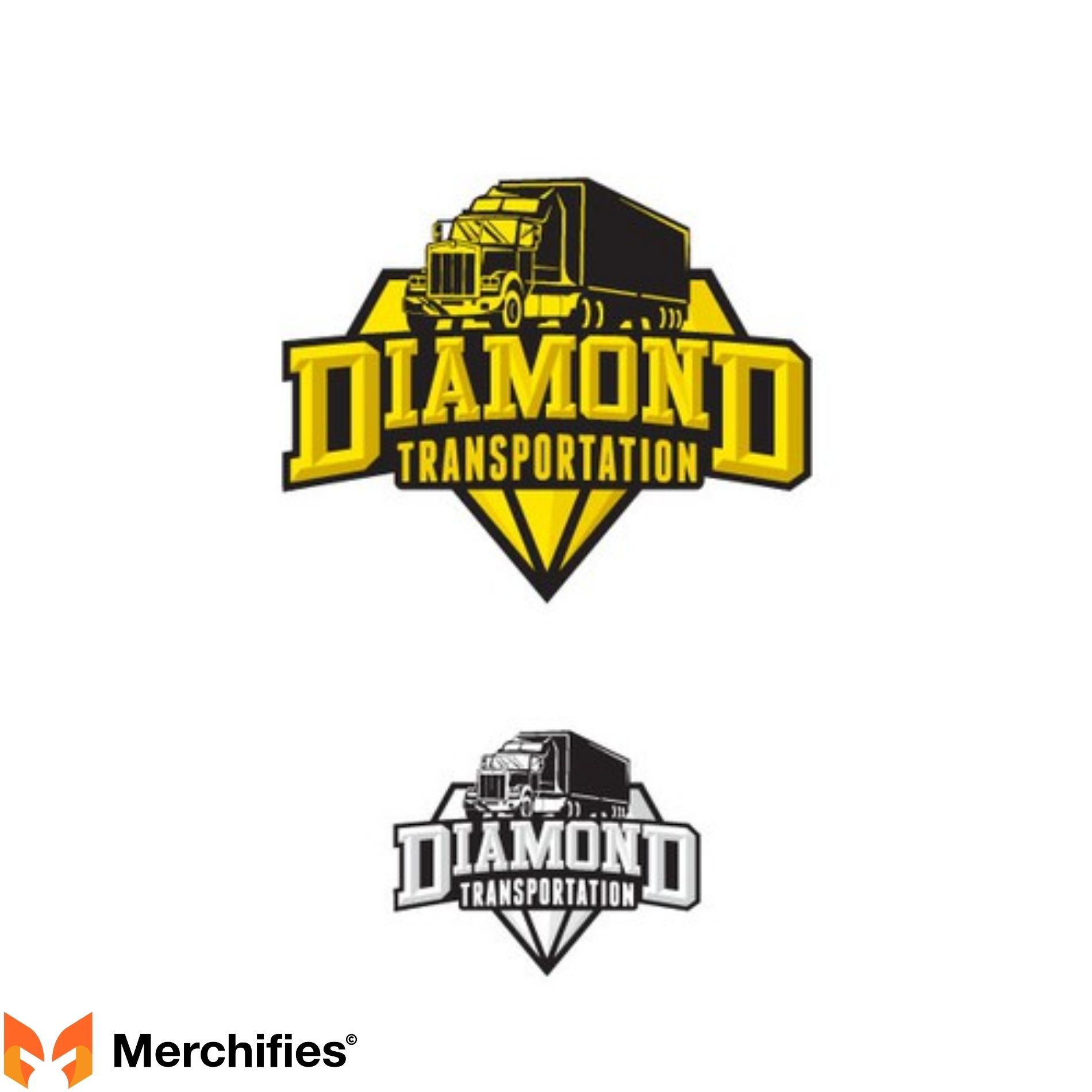International's Diamond Road On Truck Shirt Design