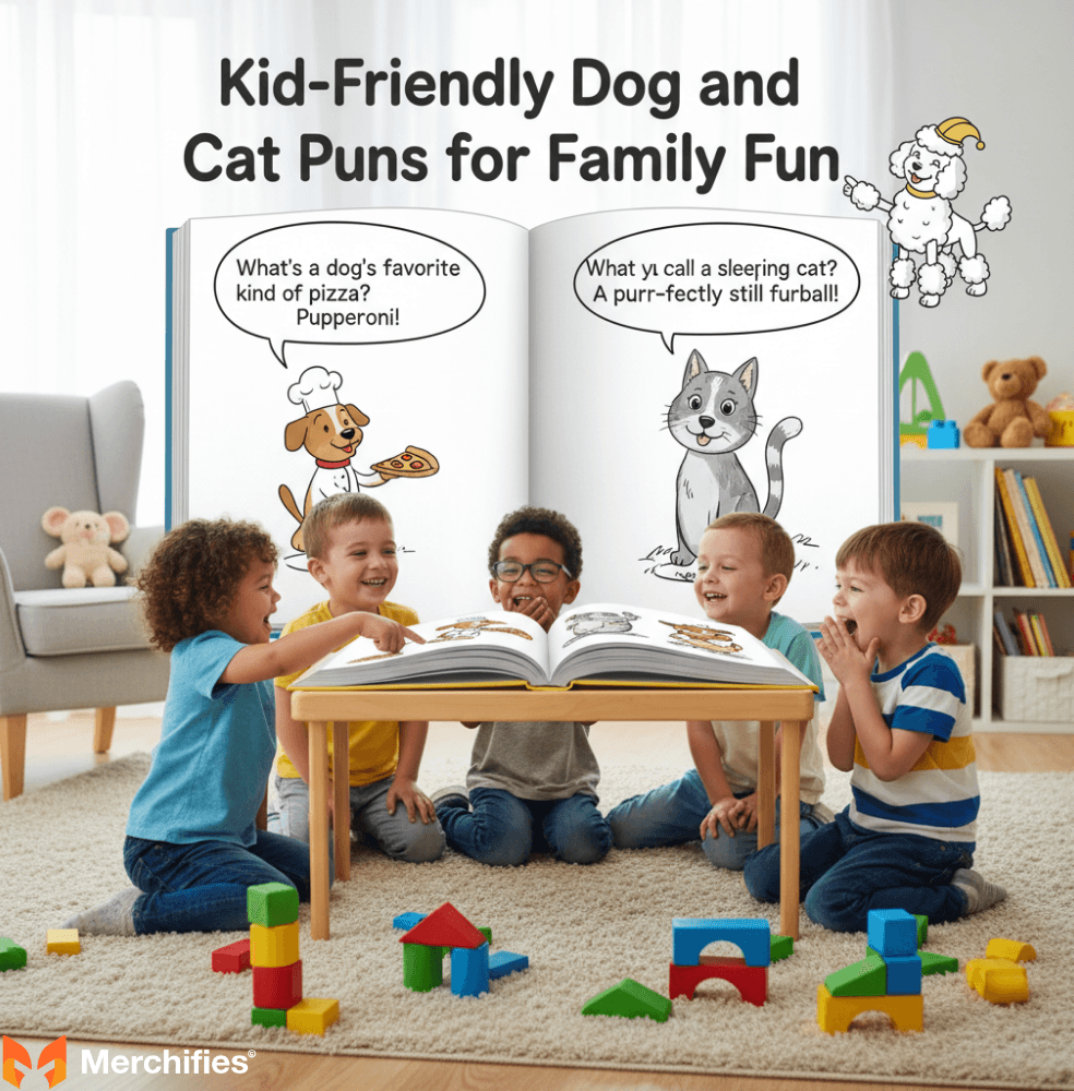 Kid-Friendly Dog and Cat Puns for Family Fun
