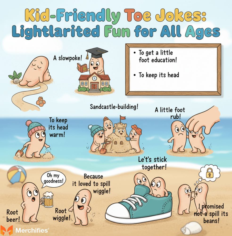 Kid-Friendly Toe Jokes Lighthearted Fun for All Ages