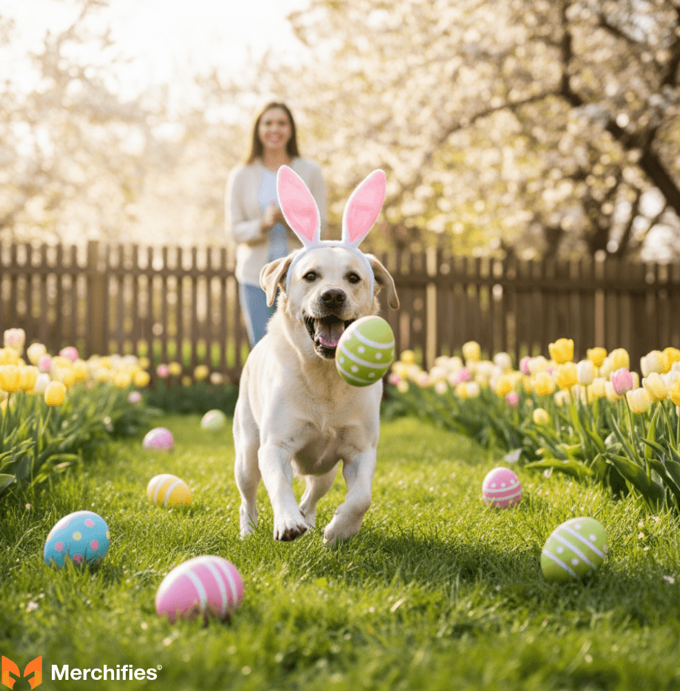 Labrador Easter Puns