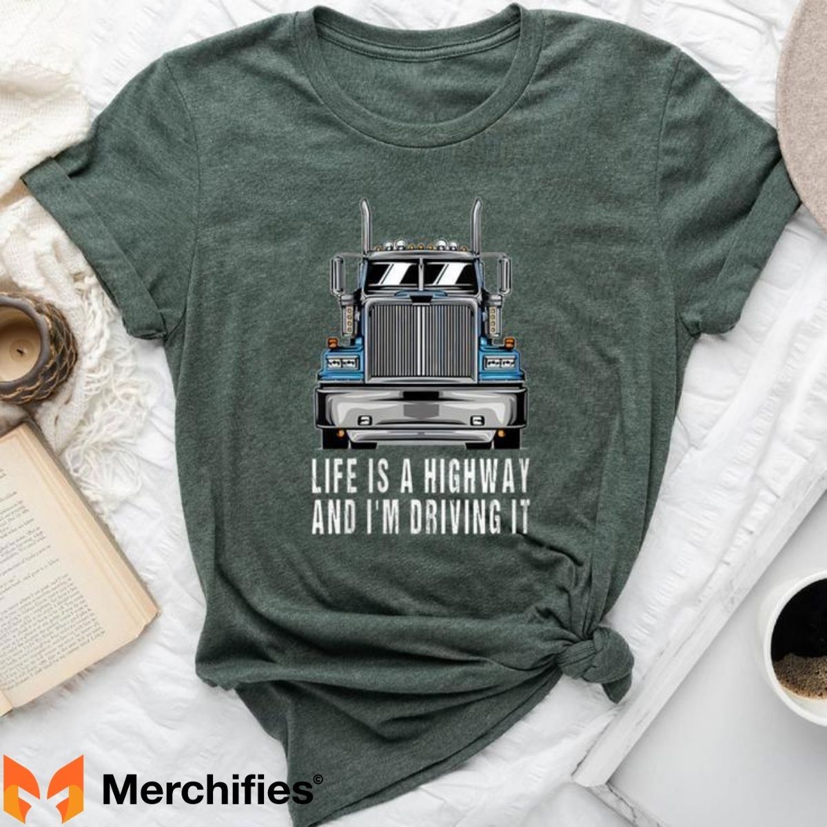 Life on the highway, printed in every stitch.