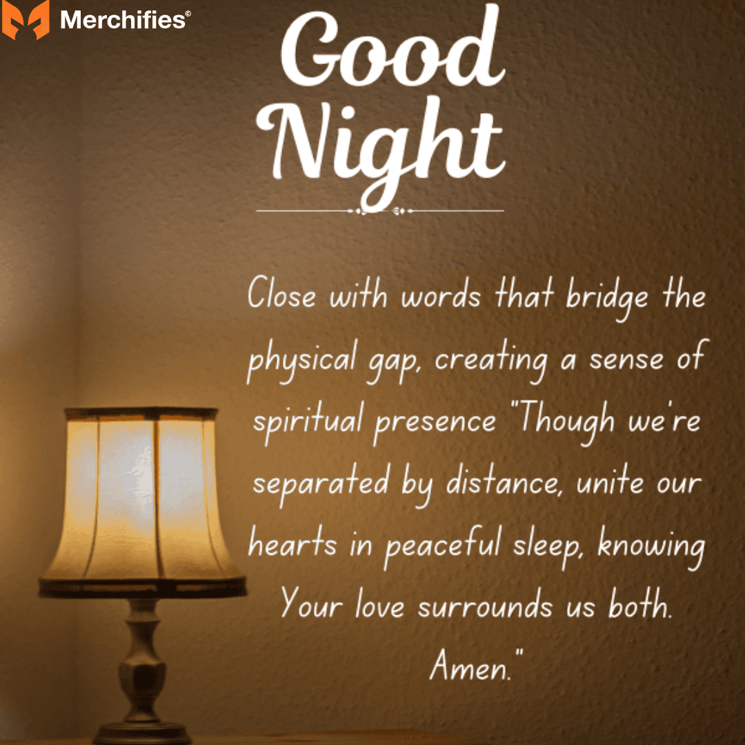 Long Distance Good Night Messages for Him