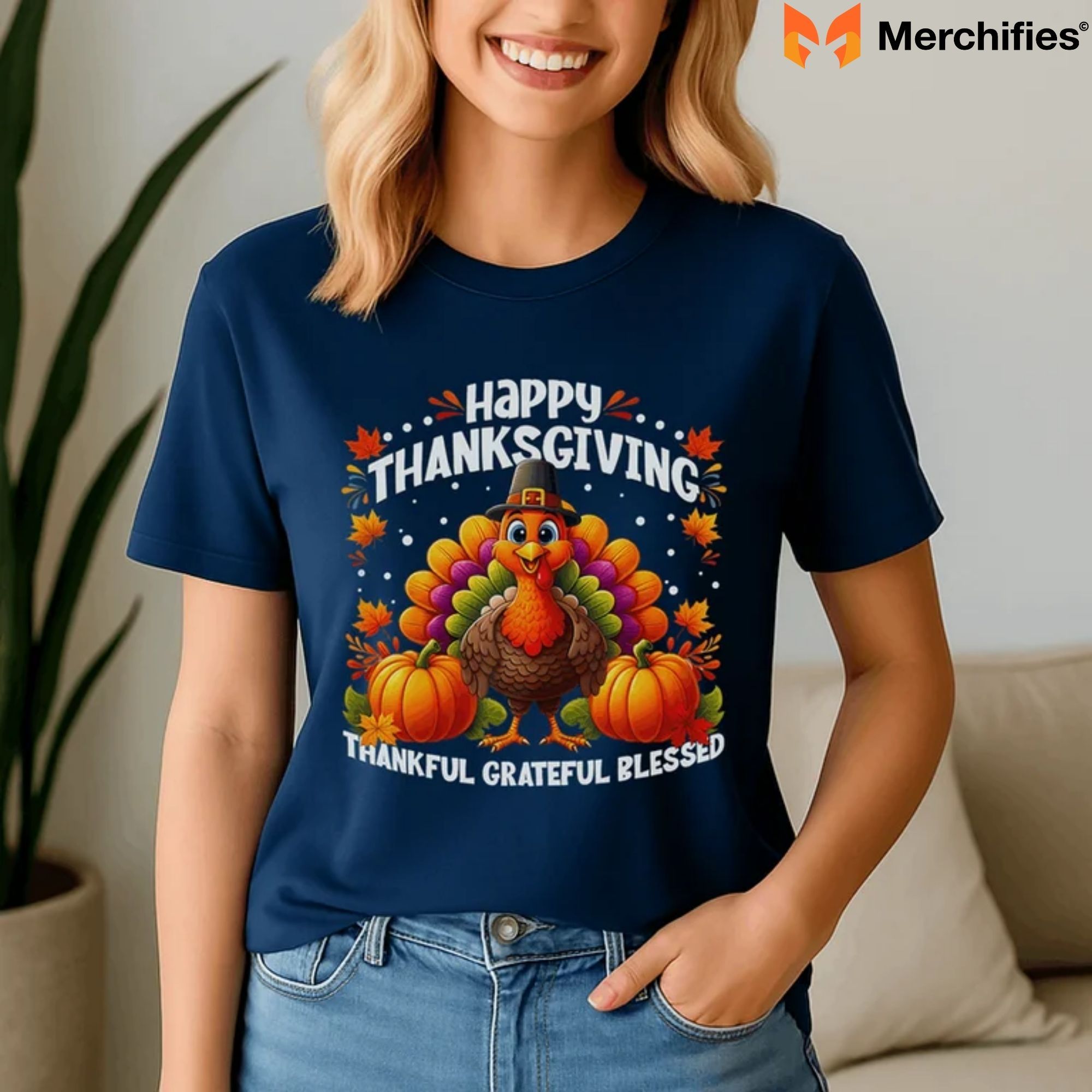 Make Everyone Smile with These Iconic Thanksgiving Turkey Shirts