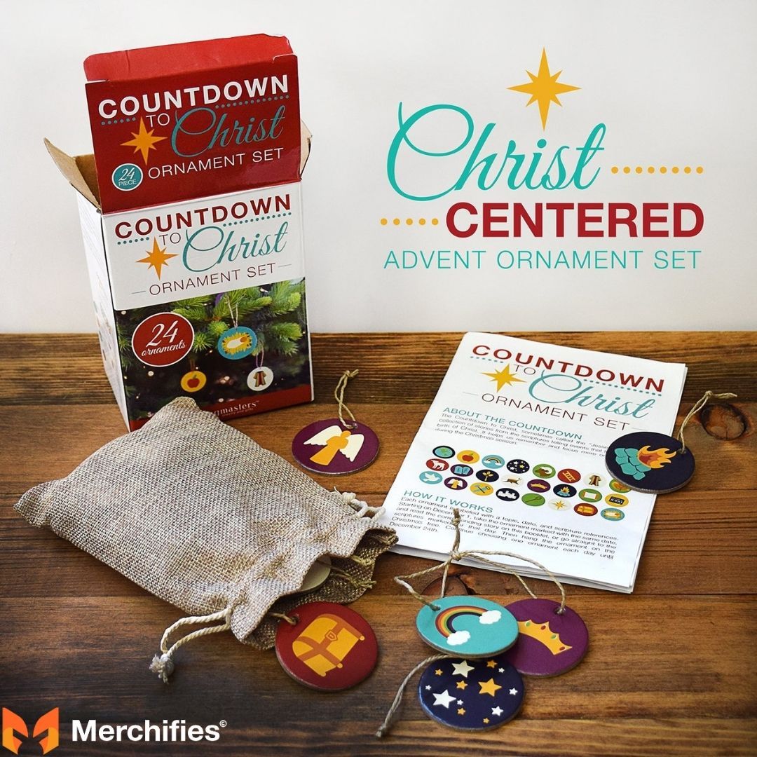 Make every day merry with Christmas countdown ornament inspiration.