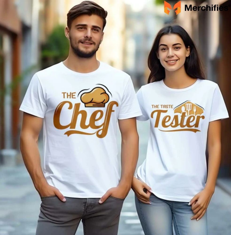 Matching Chef Shirts for Couples and Teams