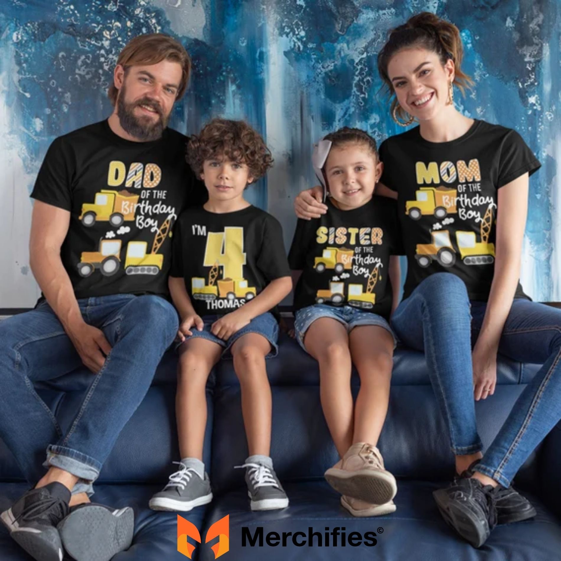 Matching Family Truck Shirts for Proud Trucking Families