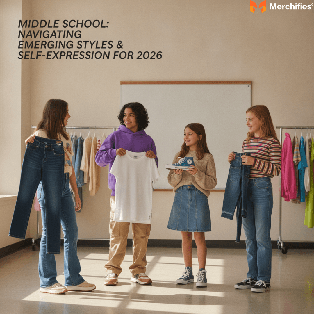 Middle School Navigating Emerging Styles & Self-Expression for 2026