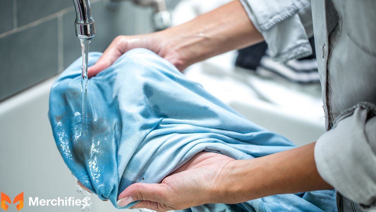 Mistakes when washing veteran shirt