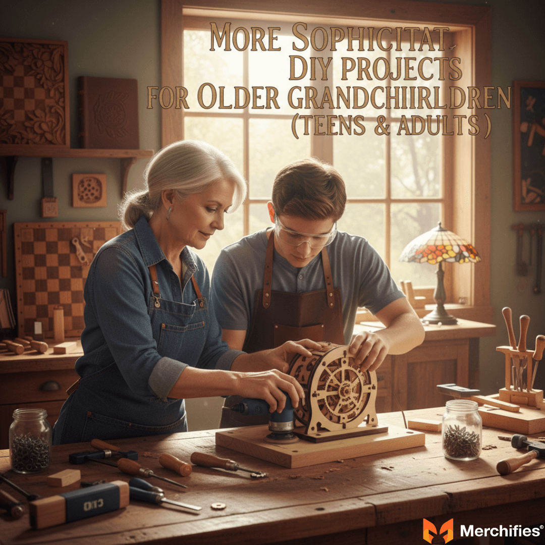 More Sophisticated DIY Projects for Older Grandchildren (Teens & Adults)