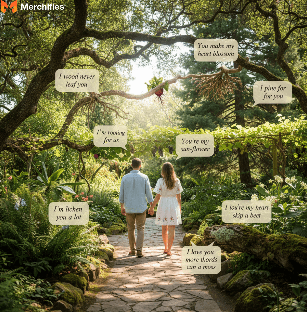 Nature & Plant Puns to Make Their Heart Blossom