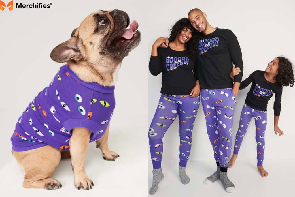 Matching Beagle Family Shirts: Pet and Owner Outfits