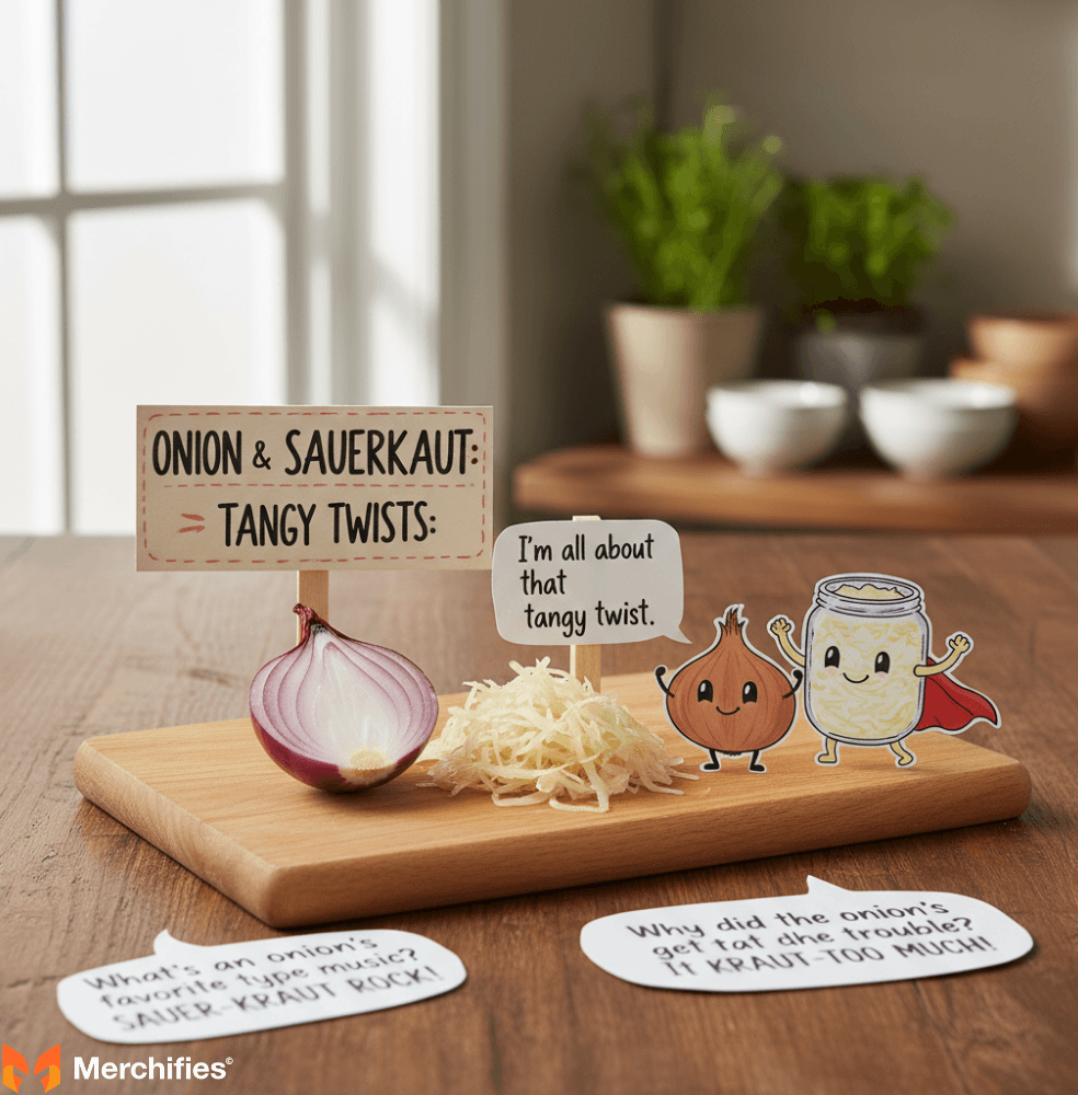 Onion & Sauerkraut Puns Tangy Twists