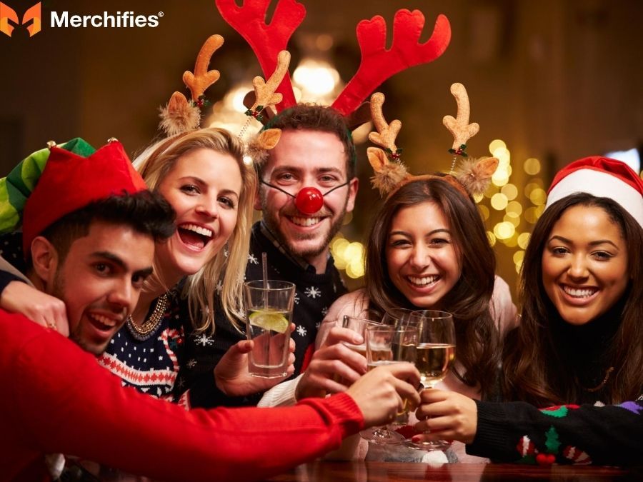 Party-Ready Group Shirts for New Year’s Eve Celebrations