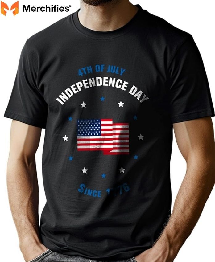 Patriotism in Simplicity Minimalist American Shirt Ideas