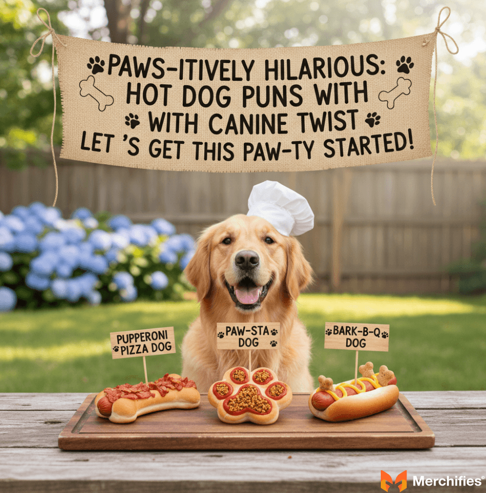Paws-itively Hilarious Hot Dog Puns with a Canine Twist