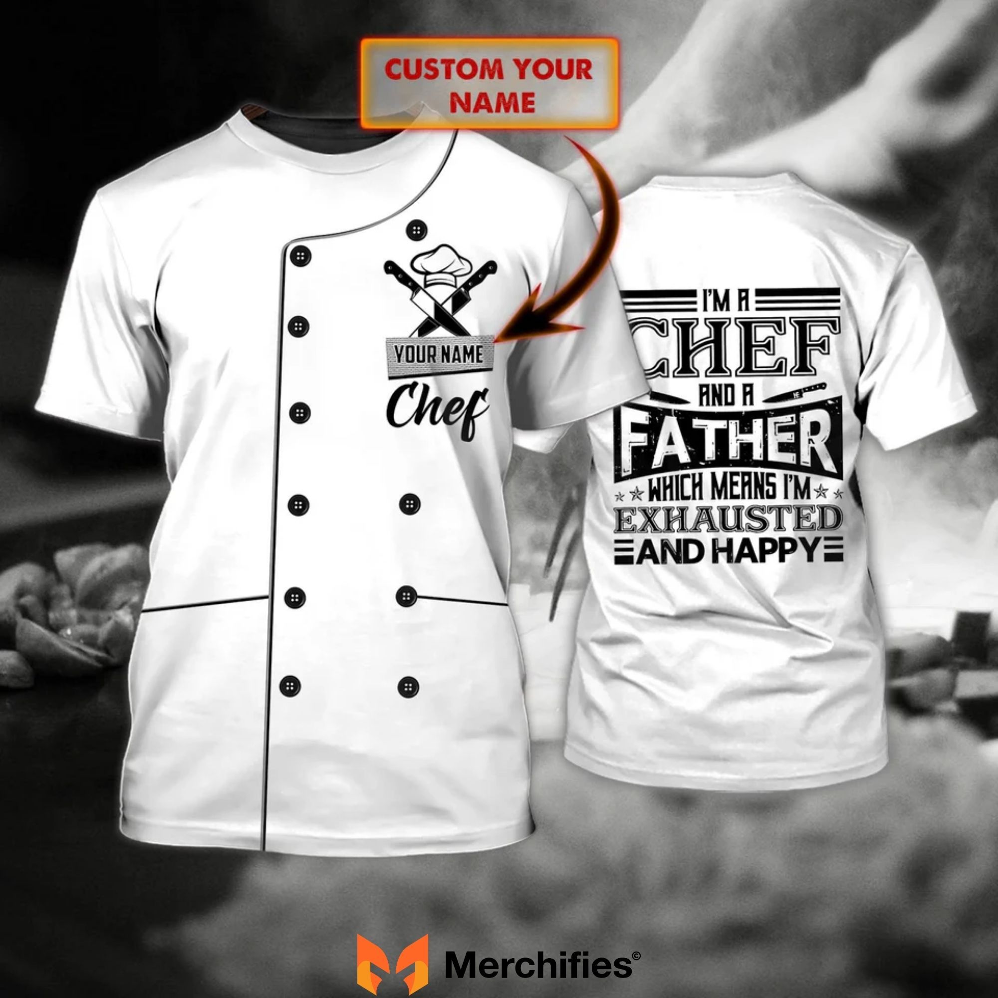 Personalized Chef Shirts: Custom Gifts for Culinary Artists