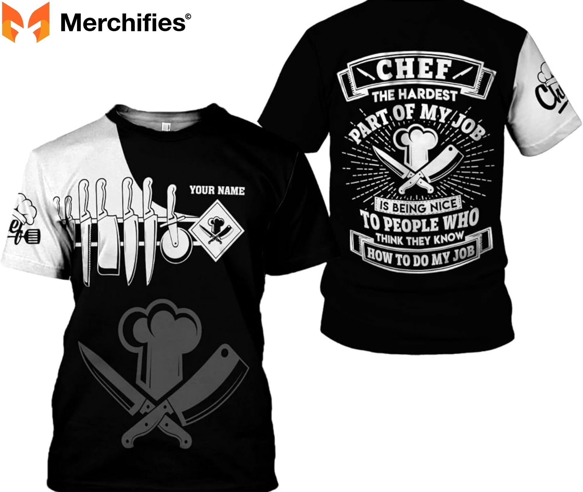 Personalized Chef Shirts Signature Style for Every Culinary Expert