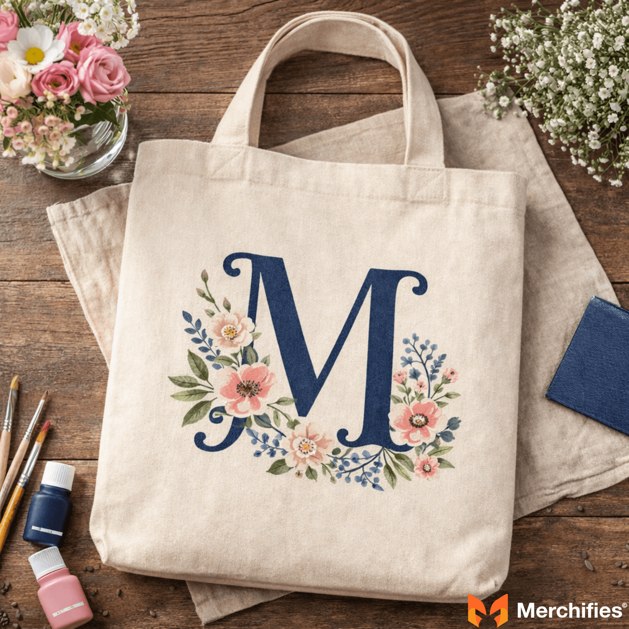 Personalized Tote - DIY Mother's Day Gift Ideas