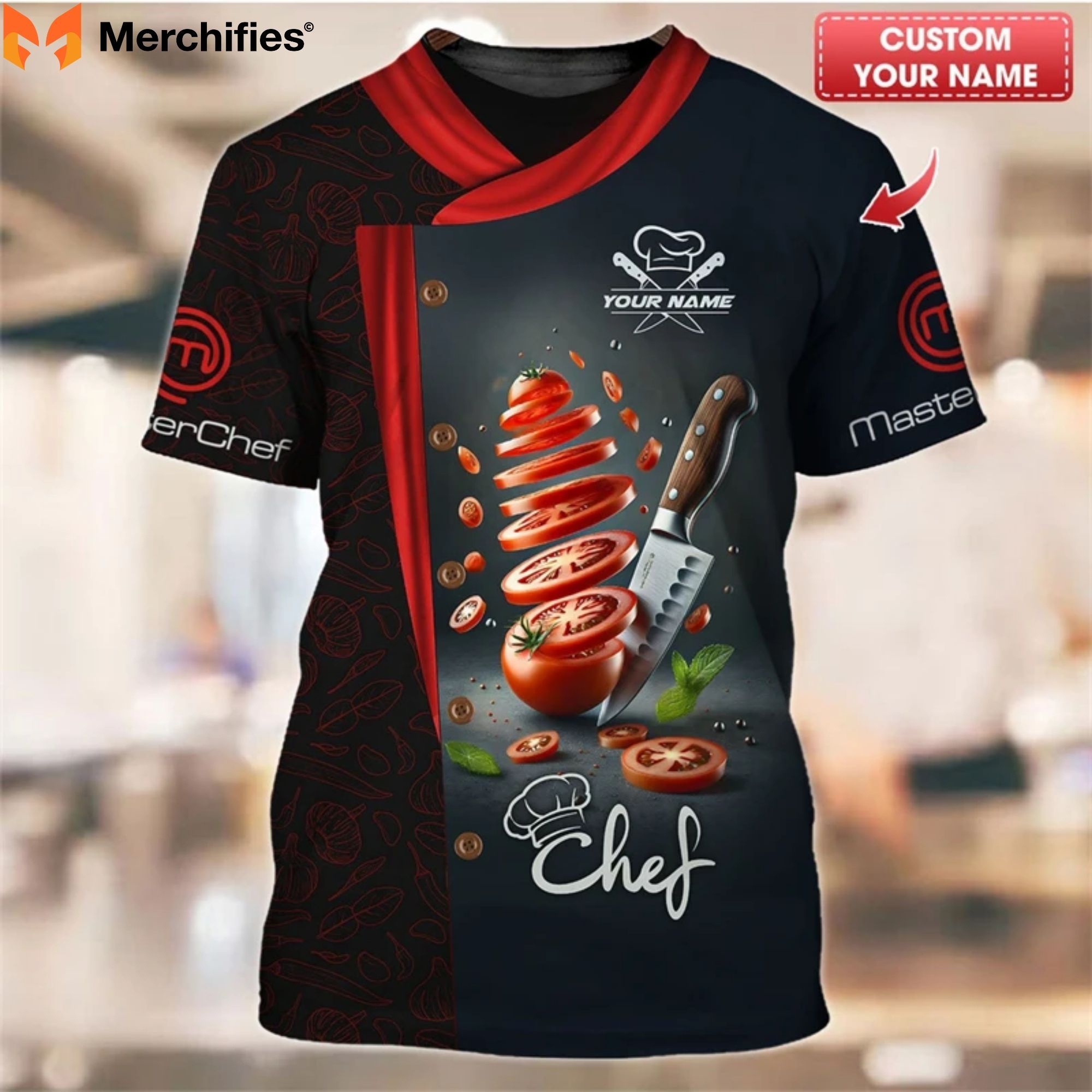 Personalized chef shirts — thoughtful gifts for culinary pros.