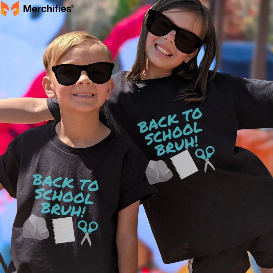 Playful back to school shirts that bring fun to the classroom.
