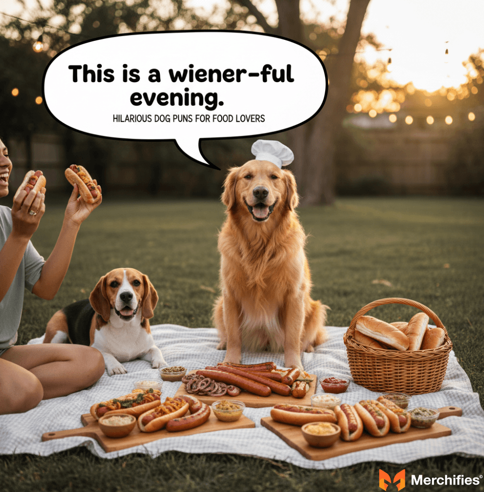 A Wiener Wonderland Puns Playing on 'Wiener,' 'Frank,' & 'Sausage'