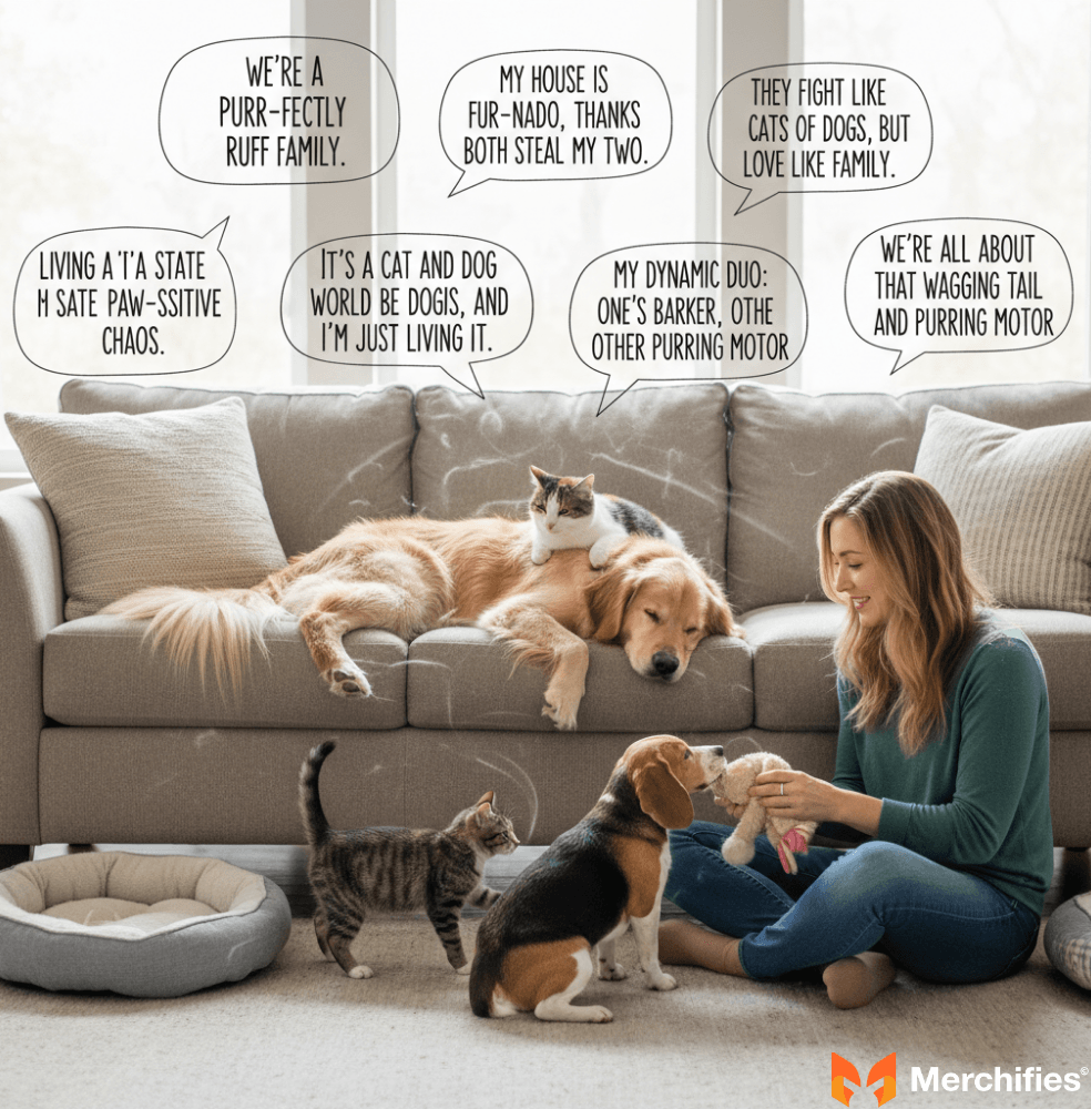 Puns for Mixed Pet Households & Dynamic Duos