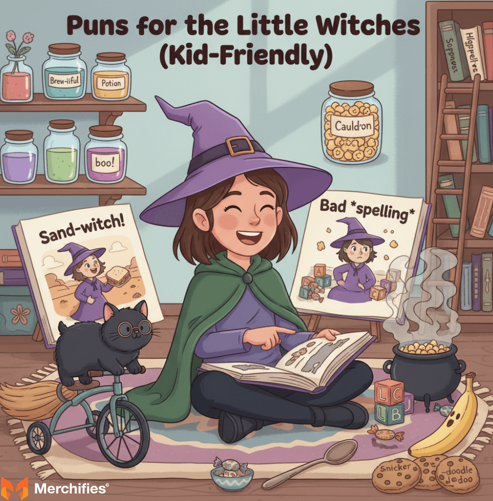 Puns for the Little Witches