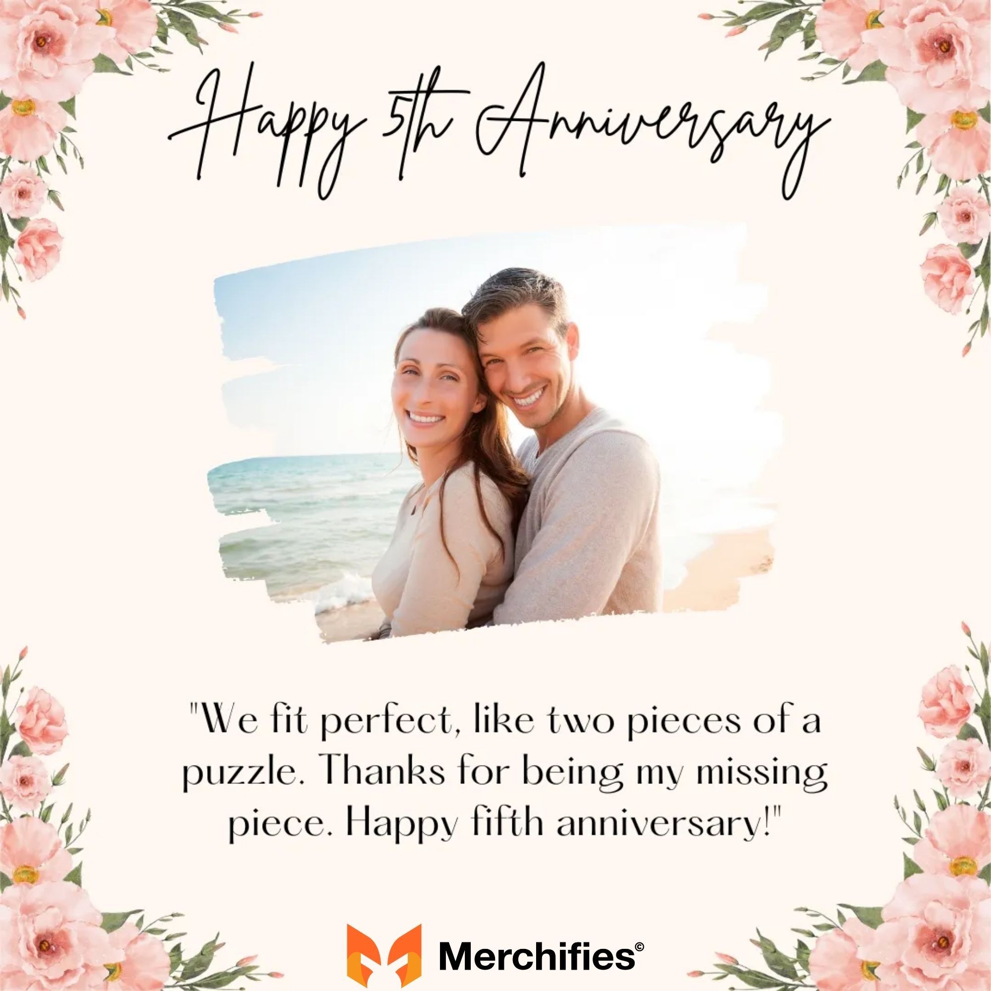 Reflective & Grateful Wishes for Your 5-Year Journey