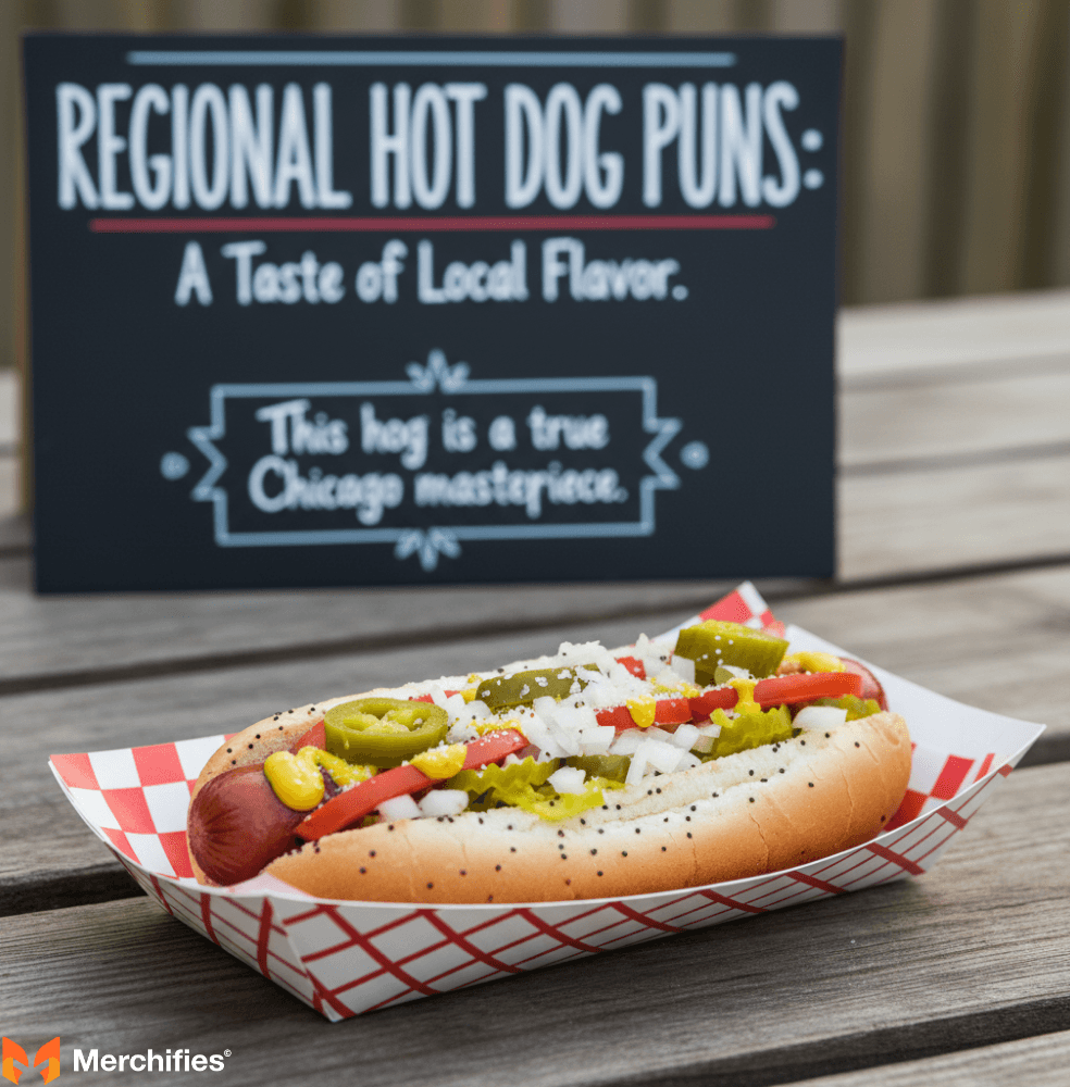 Regional Hot Dog Puns A Taste of Local Flavor