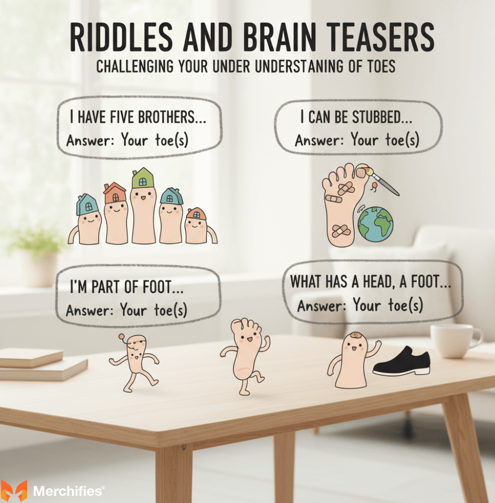 Riddles and Brain Teasers Challenging Your Understanding of Toes