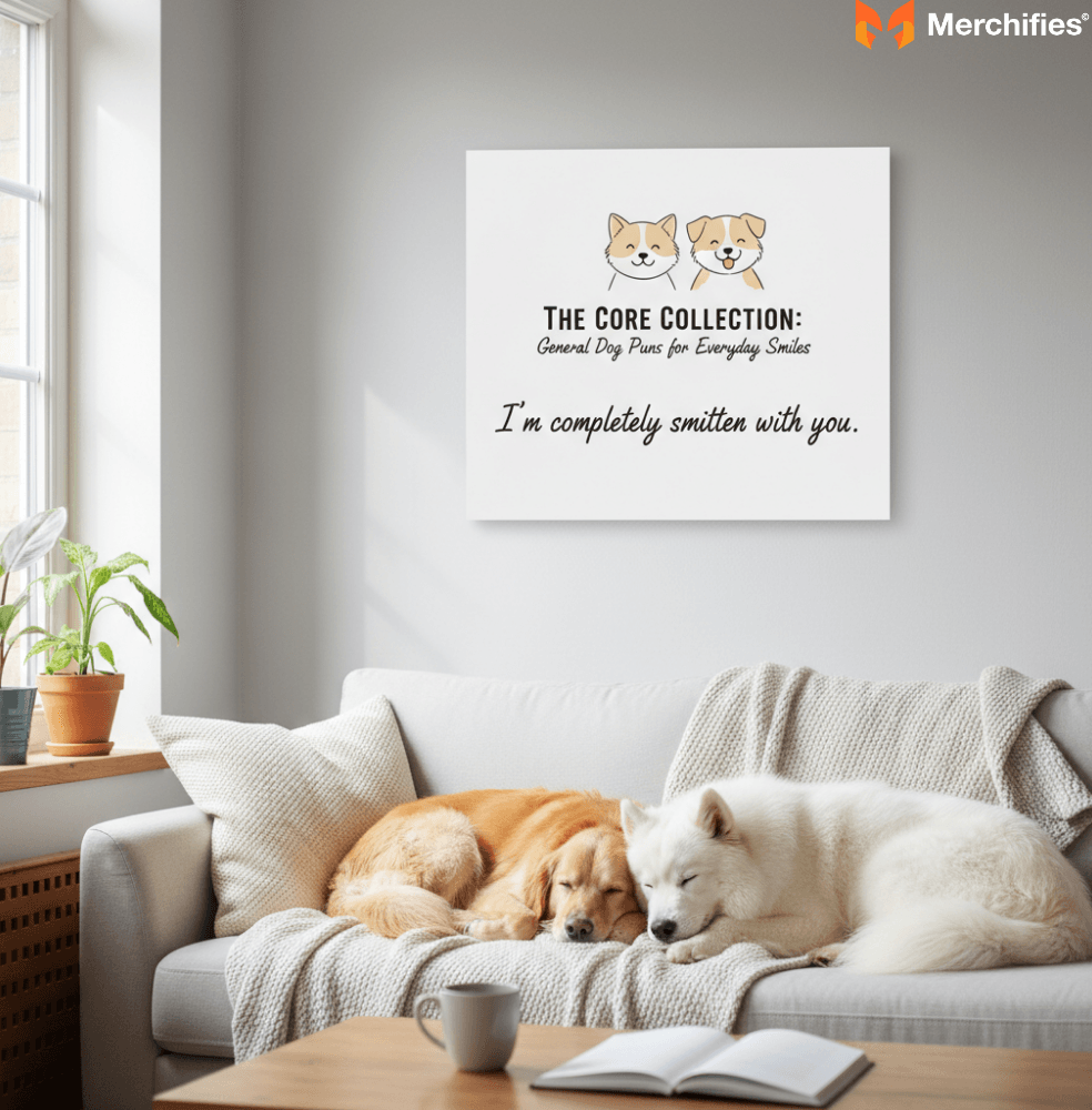 Romantic Dog Puns For Your Fur-ever Love