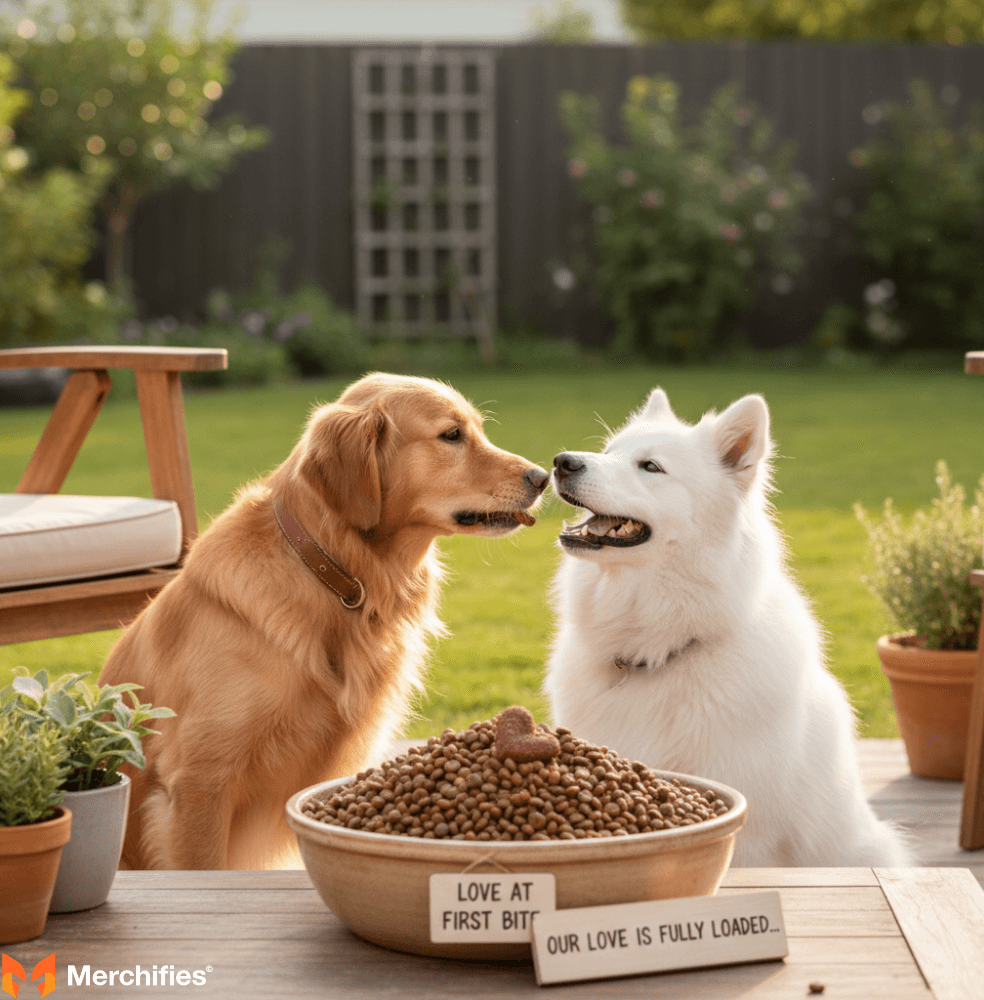 Romantic & Sweet Dog Puns
