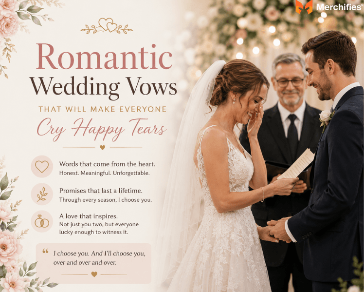Romantic Wedding Vows That Will Make Everyone Cry Happy Tears