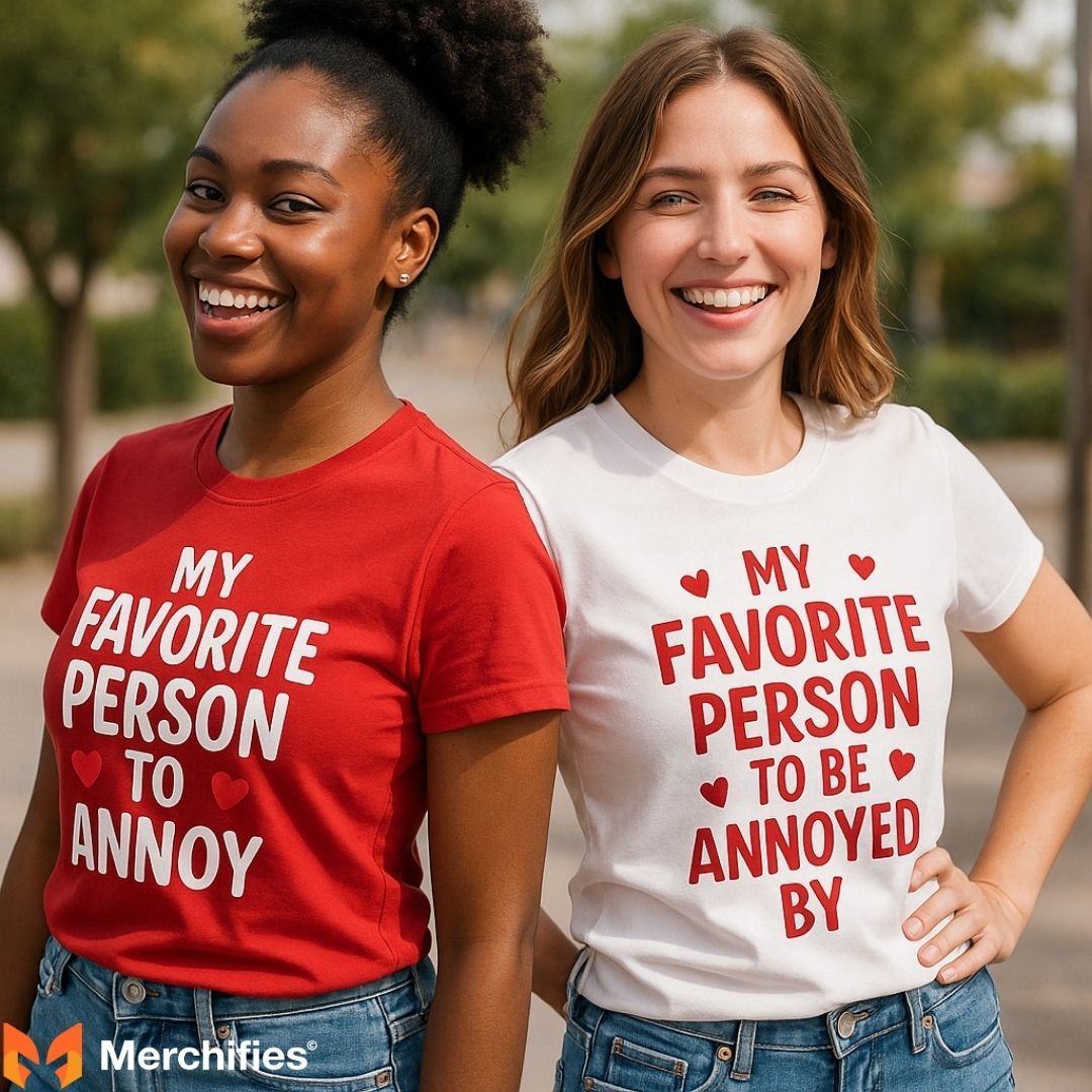 Share the love with cute and trendy Valentine shirts for friends.