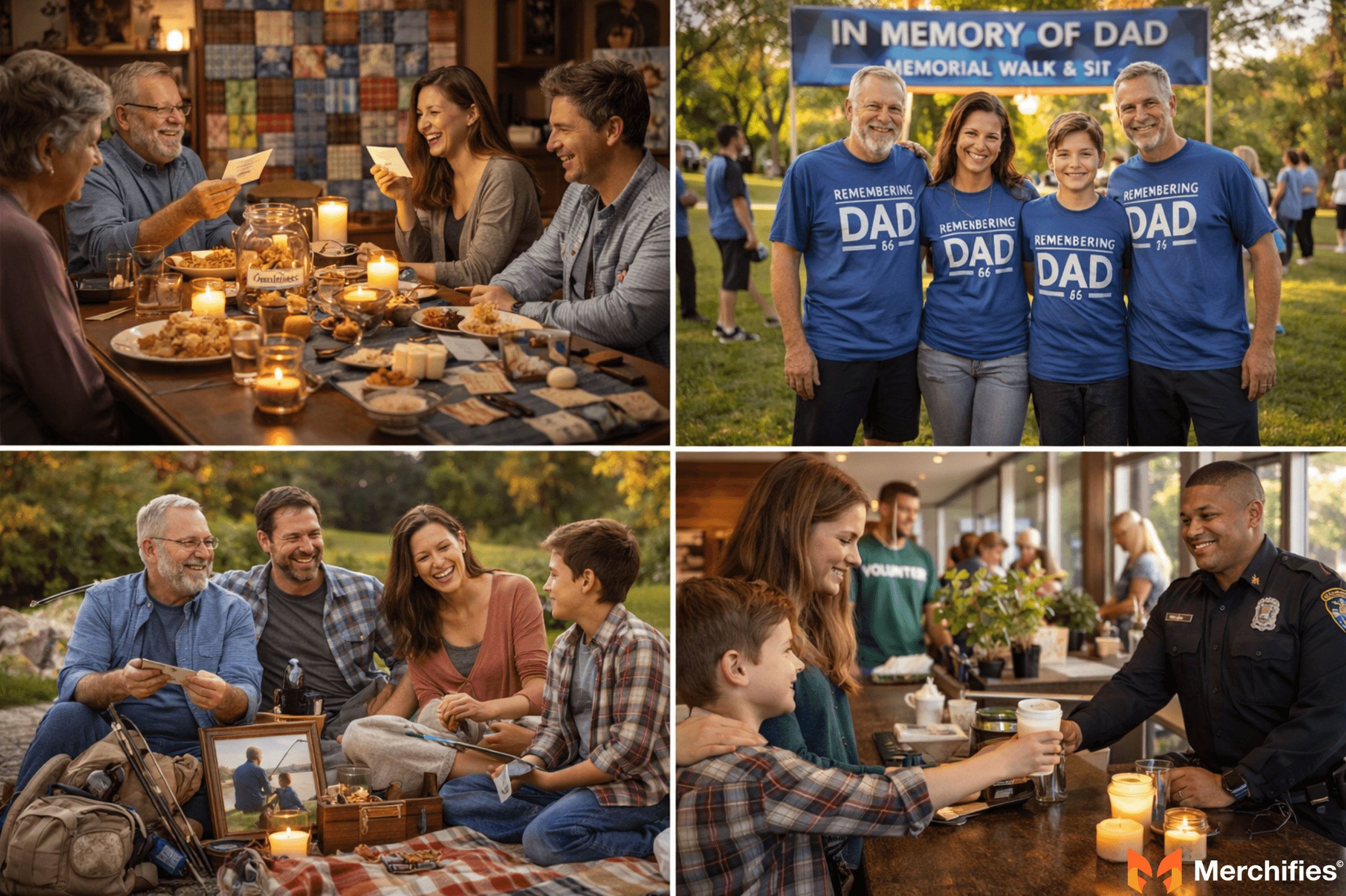 Shared Remembrance Celebrating Dad as a Family