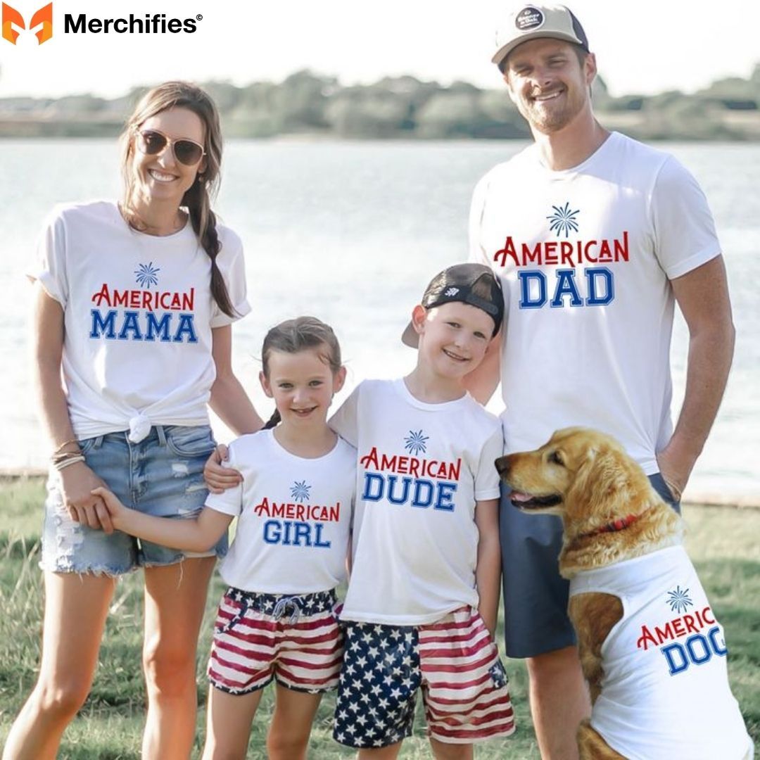 Show Your Family Pride with Matching Patriotic Tees