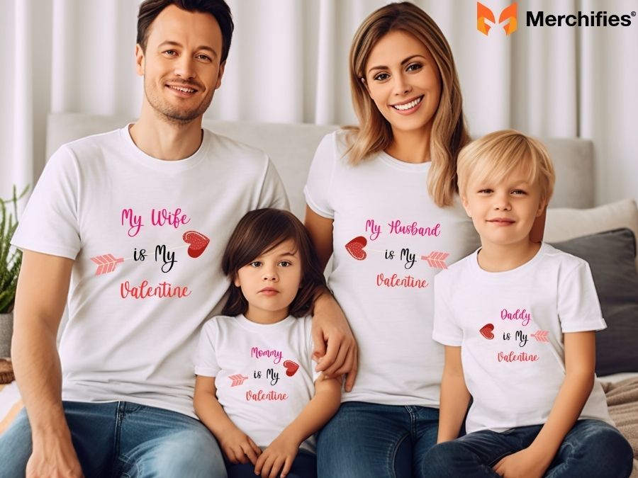 Show family love in style with cute Valentine’s Day shirts.