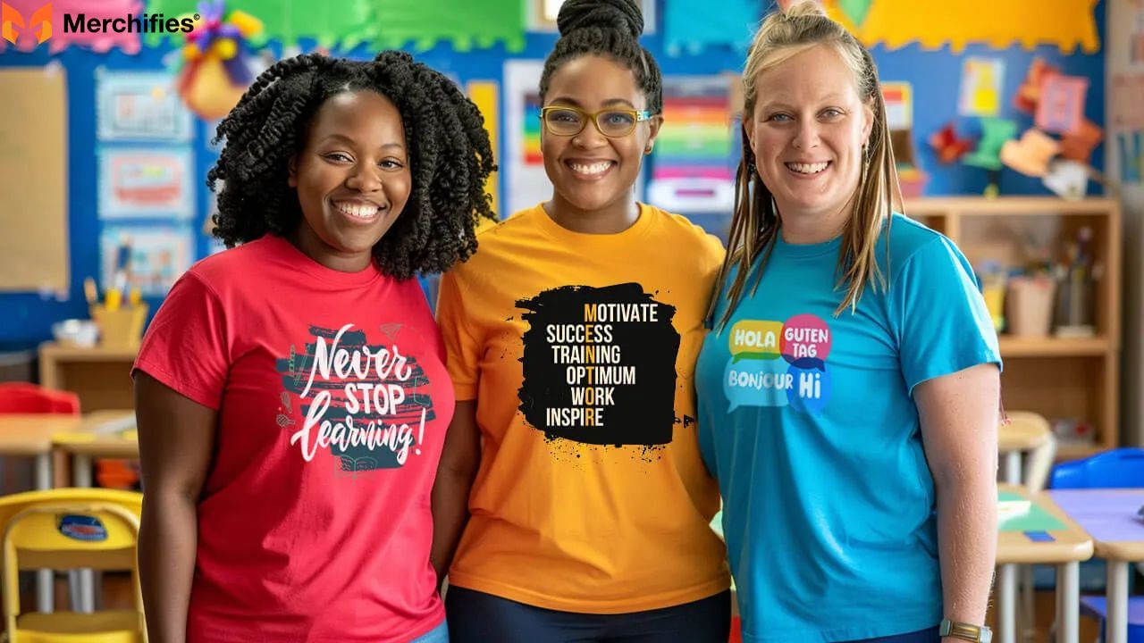 Show school pride with shirts that unite students and teachers alike.