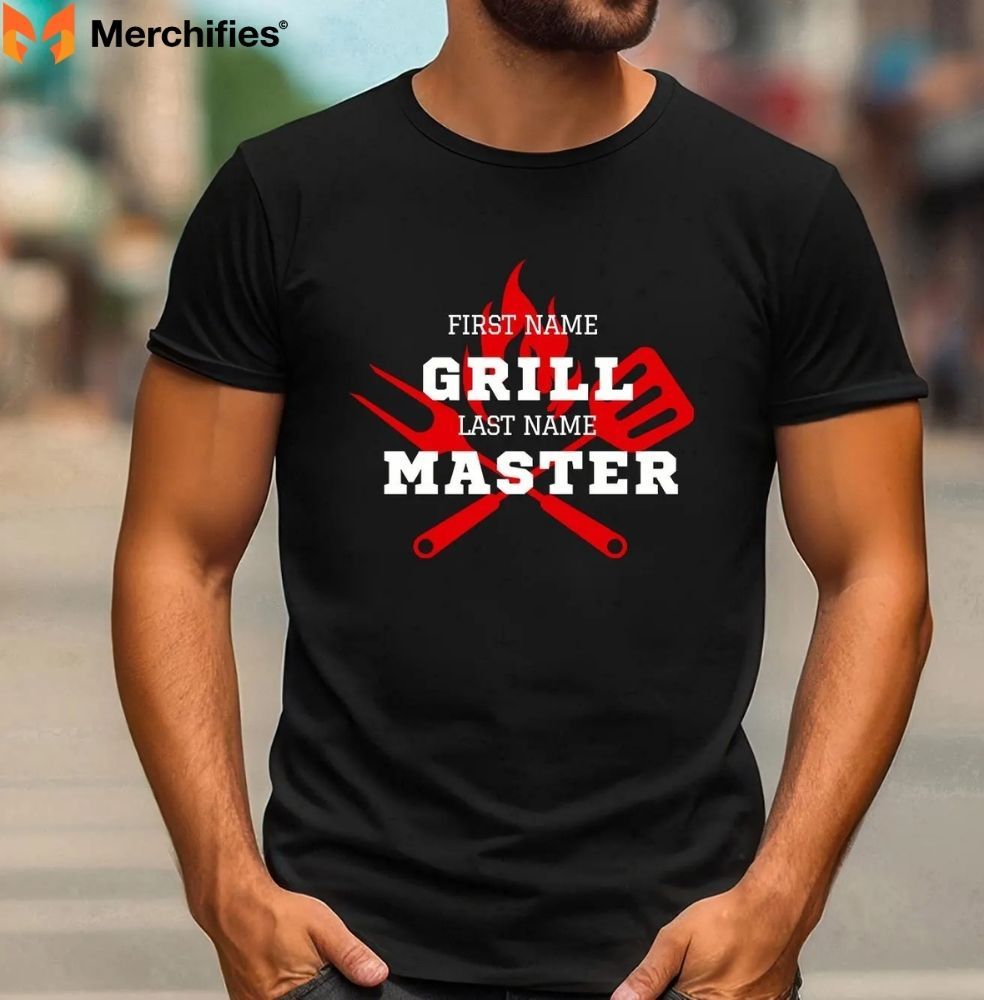 Show your passion with Grill Master BBQ shirts.