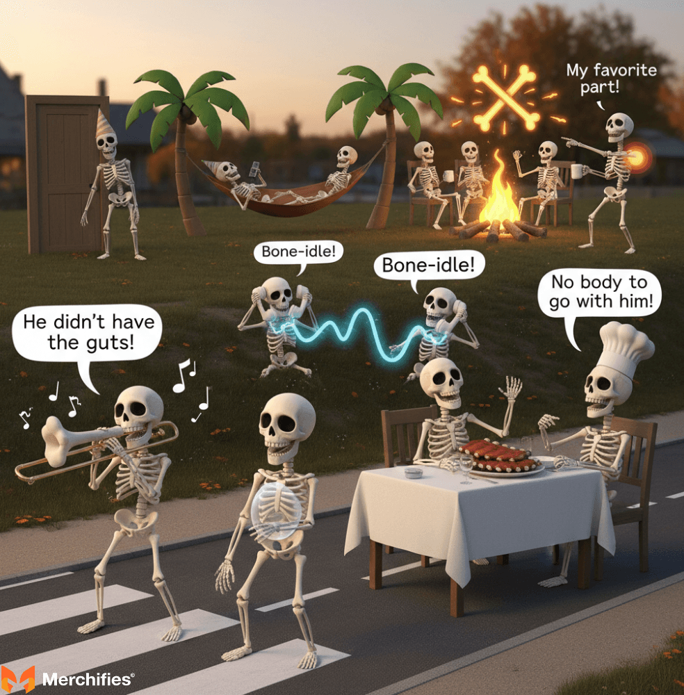 Skeleton Shenanigans Bone-Tickling Humor