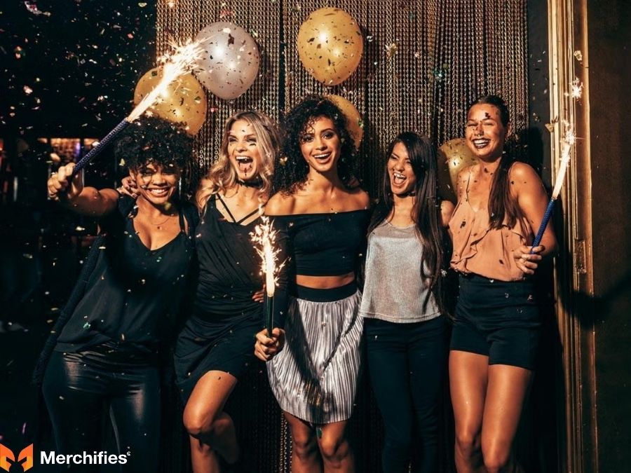 Sparkly & Glam New Year’s Eve Shirts for Women