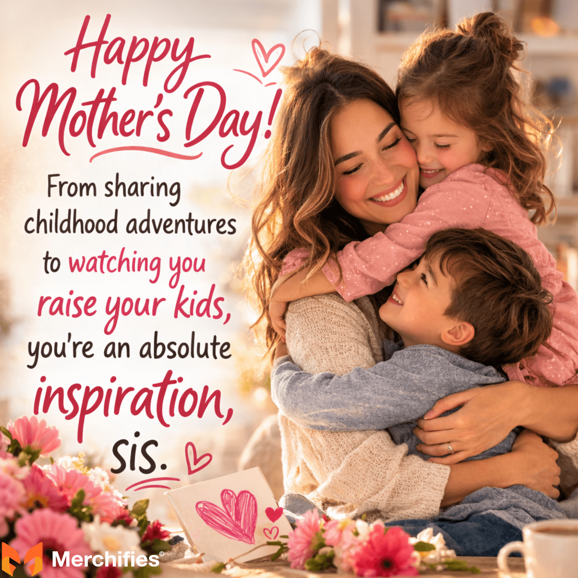 Special Mother's Day Wishes for Your Sister