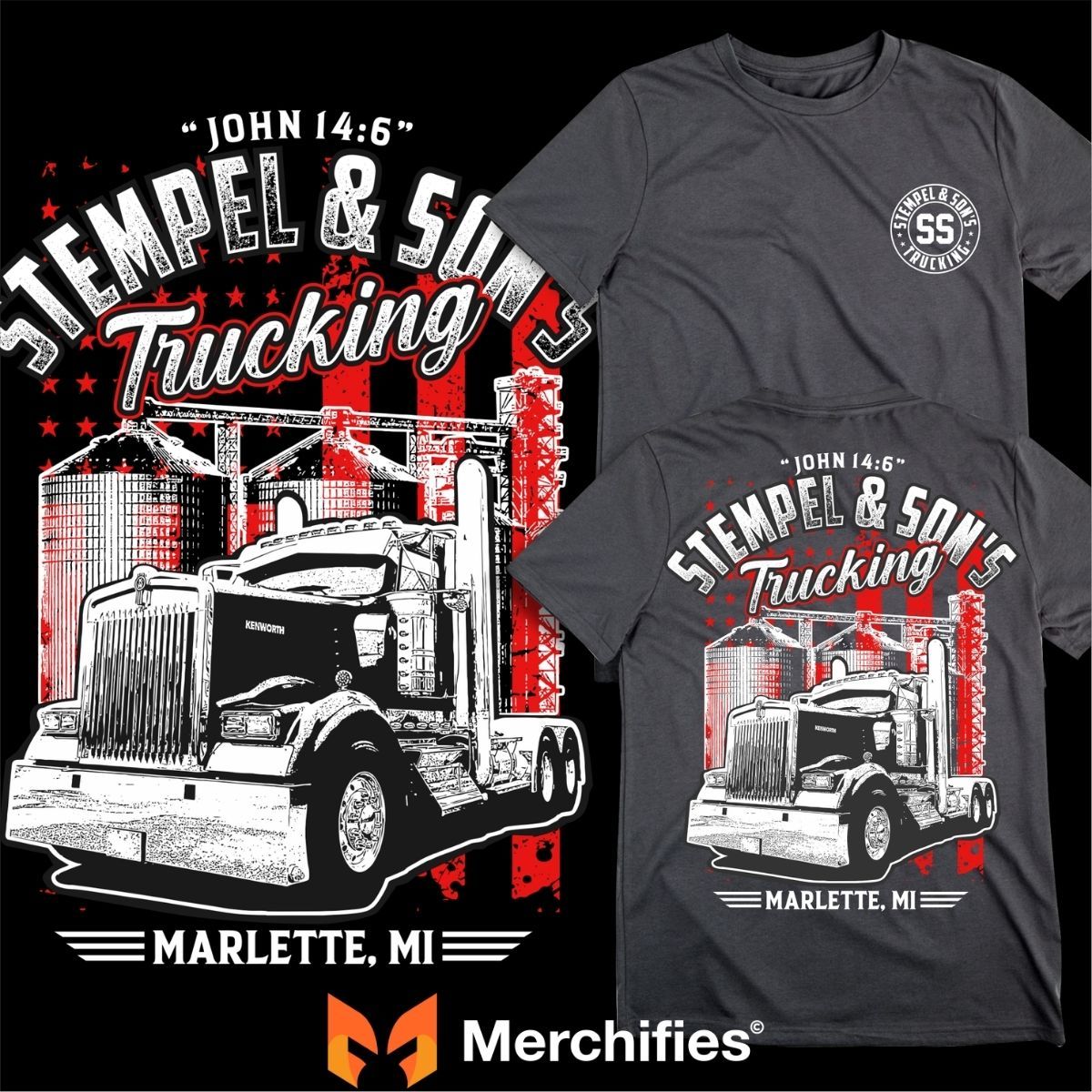 Specific Truck Types & Specializations Truck Shirt Design