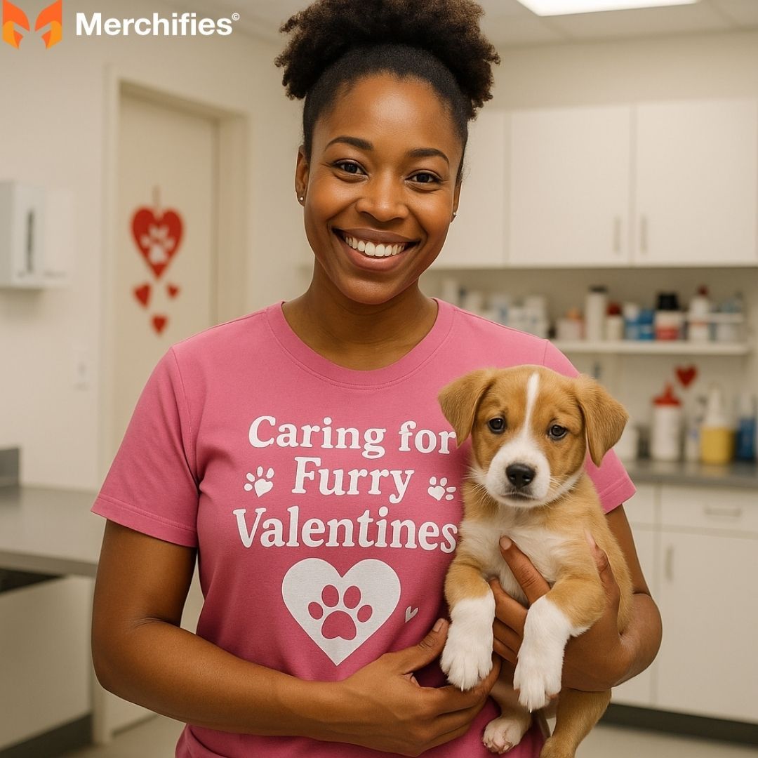 Spread love at work with Valentine shirts for nurses, baristas & more.