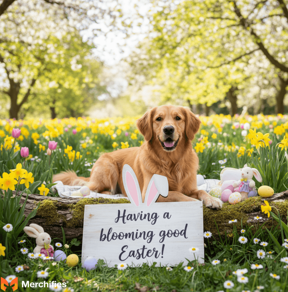 Spring-Inspired Dog Puns