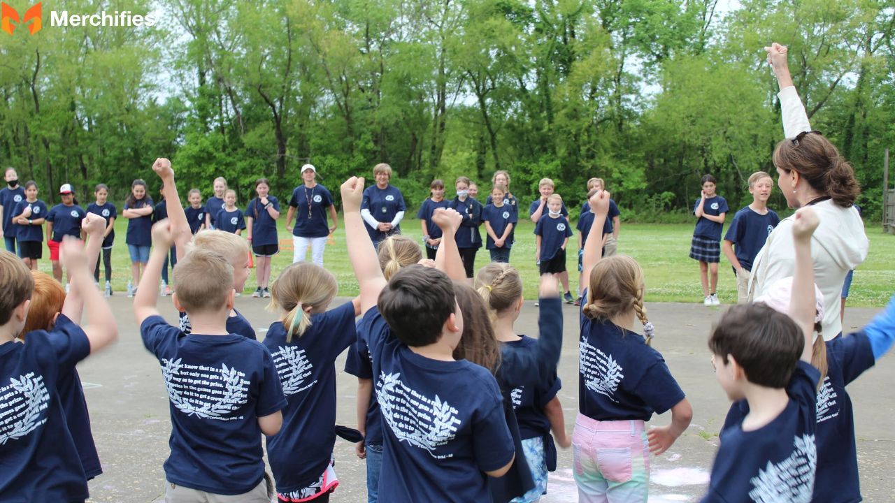 Stand out at school events with bold and creative team shirt designs.